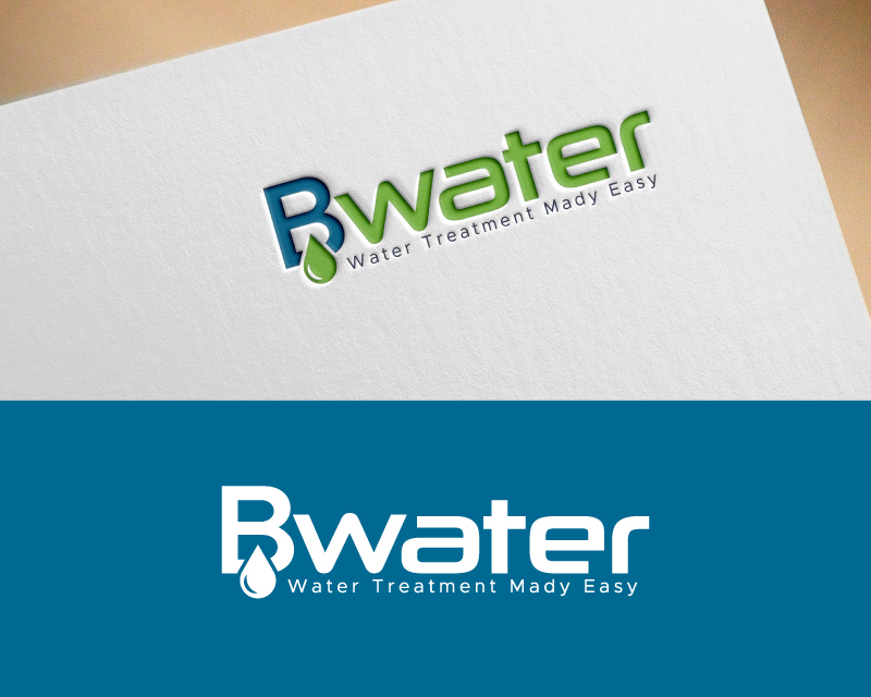 Logo Design entry 2605898 submitted by Ameer967 to the Logo Design for Bwater run by Bennydoherty82