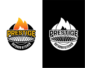 Logo Design Entry 2611120 submitted by sukses to the contest for Prestige Outdoor Kitchens run by cfjoseph2