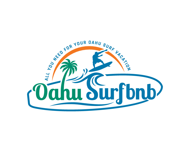 Logo Design entry 2614044 submitted by Amit1991 to the Logo Design for Oahu surfbnb run by JTOTHESUN69