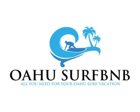 Logo Design entry 2606618 submitted by yusuflogo81 to the Logo Design for Oahu surfbnb run by JTOTHESUN69