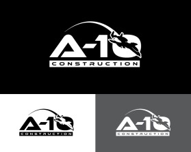 Logo Design Entry 2609472 submitted by hormhsign to the contest for A-10 Construction run by jeremybeltrandi12