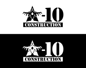 Logo Design Entry 2609033 submitted by radja ganendra to the contest for A-10 Construction run by jeremybeltrandi12