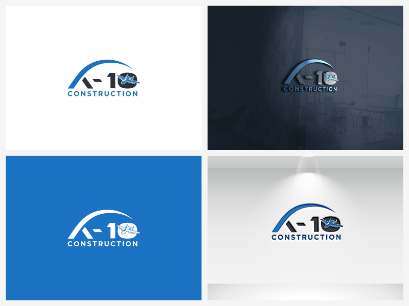 Logo Design entry 2608100 submitted by inibapakbudi to the Logo Design for A-10 Construction run by jeremybeltrandi12