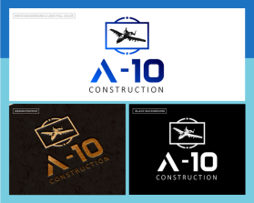 Logo Design Entry 2608121 submitted by SheikhSatu to the contest for A-10 Construction run by jeremybeltrandi12