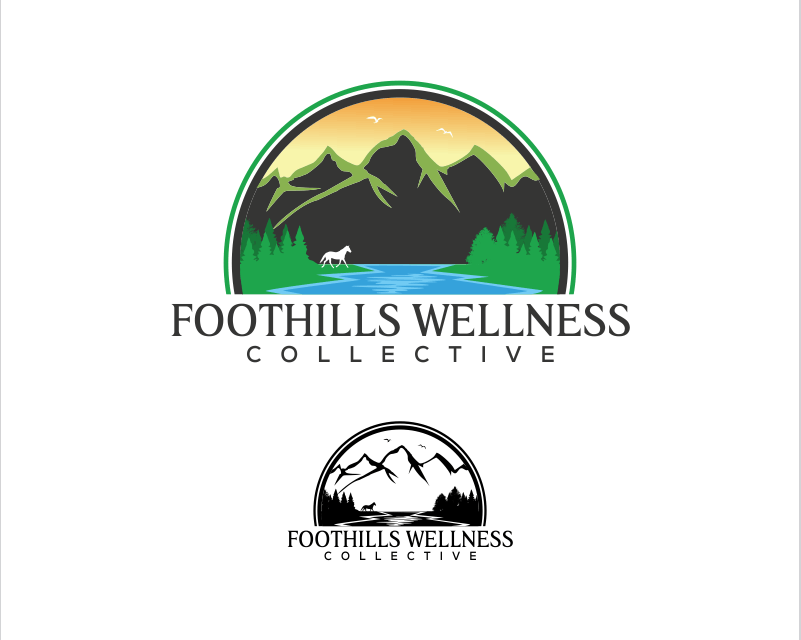 Logo Design entry 2614468 submitted by SATRI to the Logo Design for Foothills Wellness Collective run by FWC