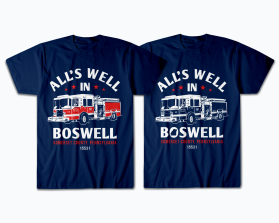 T-Shirt Design entry 2618877 submitted by Armchtrm to the T-Shirt Design for Boswell Volunteer Fire Department run by MountainMama