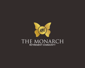 Logo Design Entry 2614023 submitted by boymon01 to the contest for The Monarch Retirement Community run by KWilson