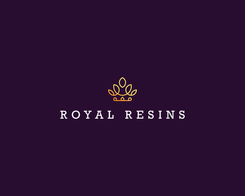 Logo Design entry 2614148 submitted by jump.ant to the Logo Design for Royal Resins run by JennSteffen