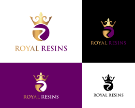 Logo Design entry 2618294 submitted by nindi to the Logo Design for Royal Resins run by JennSteffen