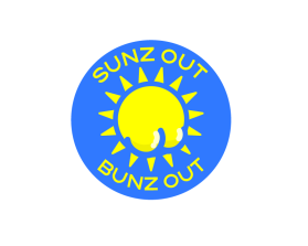 Logo Design Entry 2618987 submitted by NeroliGetsGraphic to the contest for SUNZ OUT BUNZ OUT run by johndallastx