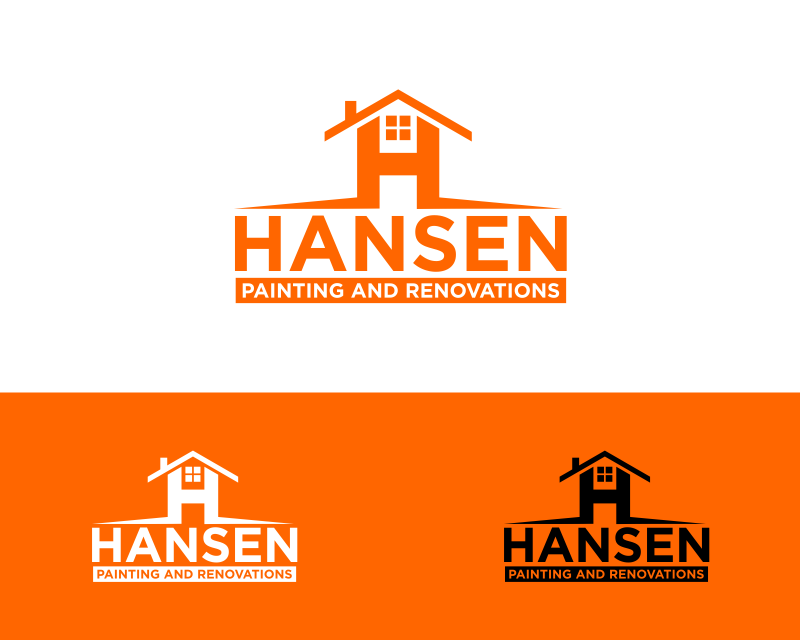 Logo Design entry 2615336 submitted by colis art to the Logo Design for Hansen Painting and Renovations run by Rossman