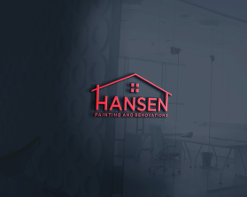 Logo Design entry 2615283 submitted by gEt_wOrk to the Logo Design for Hansen Painting and Renovations run by Rossman