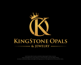 Logo Design entry 2615555 submitted by moshiur82 to the Logo Design for Kingstone Opals run by kennethsteidl