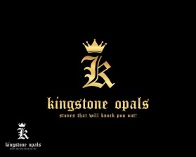 Logo Design Entry 2615436 submitted by Putra sujiwo to the contest for Kingstone Opals run by kennethsteidl