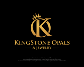 Logo Design entry 2615558 submitted by dhanny09 to the Logo Design for Kingstone Opals run by kennethsteidl