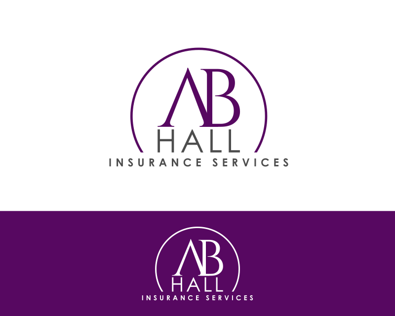 Logo Design entry 2620591 submitted by Kang okim to the Logo Design for AB Hall Insurance Services run by jwhitneyinsurancegrp