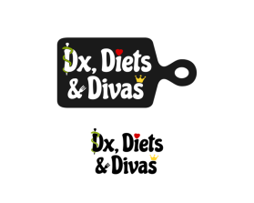 Logo Design entry 2618208 submitted by chaires_1 to the Logo Design for Dx, Diets & Divas run by Divas