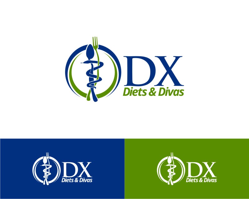 Logo Design entry 2624612 submitted by alpha-dash to the Logo Design for Dx, Diets & Divas run by Divas