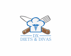 Another design by johnson art submitted to the Logo Design for Dx, Diets & Divas by Divas