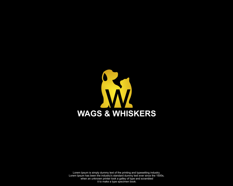 Logo Design entry 2618691 submitted by Intan to the Logo Design for Wags & Whiskers run by smythmyke