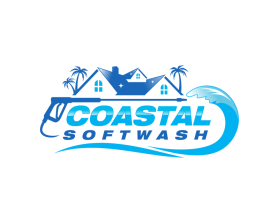 Logo Design Entry 2620958 submitted by EdiWibowo to the contest for COASTAL SOFTWASH run by coast2wash