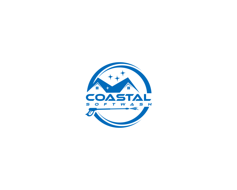 Logo Design entry 2621123 submitted by azzahro to the Logo Design for COASTAL SOFTWASH run by coast2wash