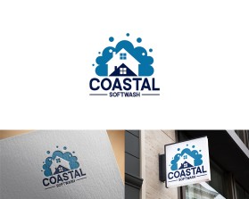 Logo Design Entry 2621181 submitted by ruang raya to the contest for COASTAL SOFTWASH run by coast2wash