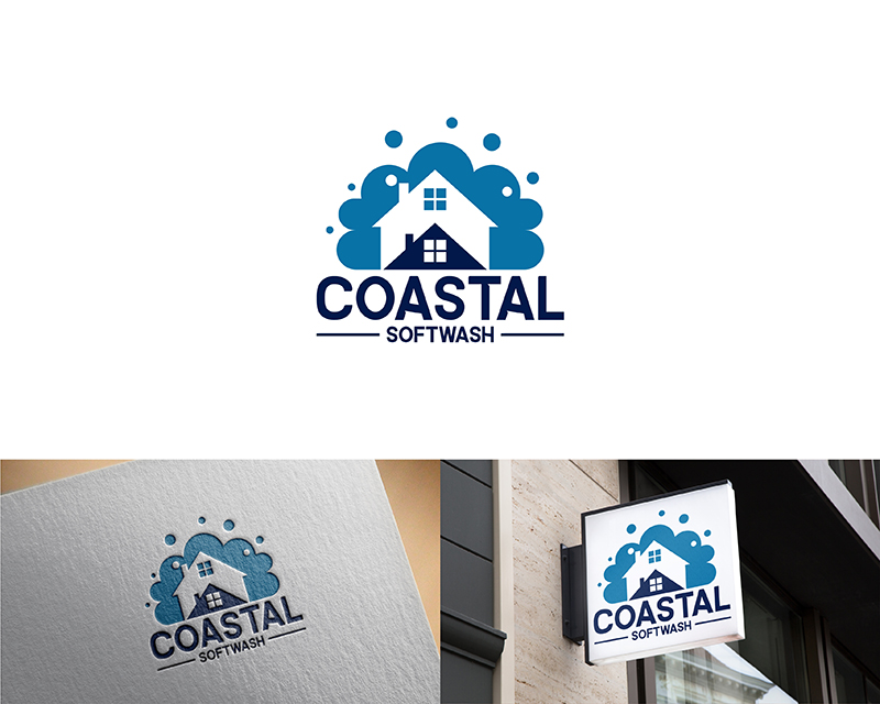 Logo Design entry 2635726 submitted by ruang raya to the Logo Design for COASTAL SOFTWASH run by coast2wash