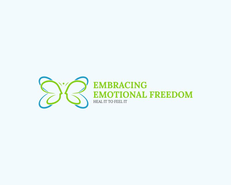 Logo Design entry 2624862 submitted by Isym to the Logo Design for EMBRACING EMOTIONAL FREEDOM run by laurie85
