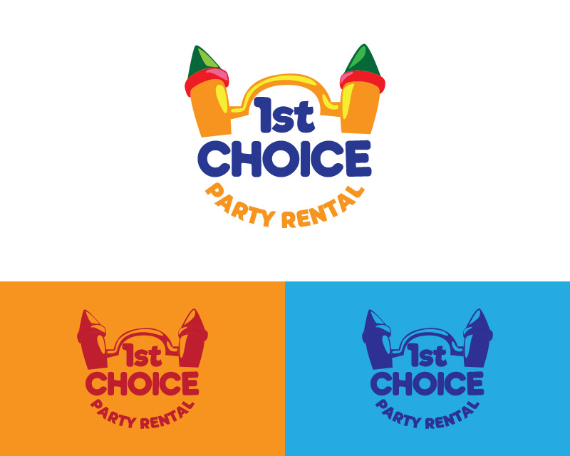 Logo Design entry 2620531 submitted by andris200489 to the Logo Design for Party Rental run by keyelement