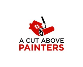 Logo Design Entry 2627458 submitted by rozi46 to the contest for A Cut Above Painters run by ACutAbovePainters