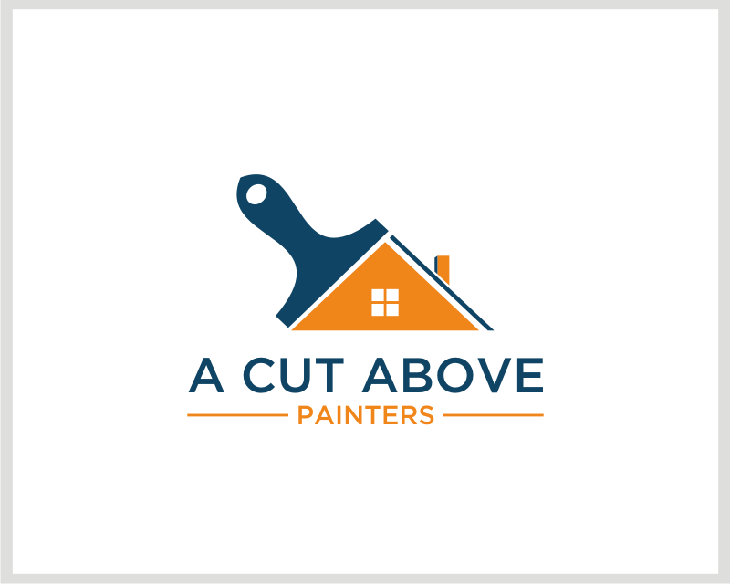 Logo Design entry 2620420 submitted by azka to the Logo Design for A Cut Above Painters run by ACutAbovePainters