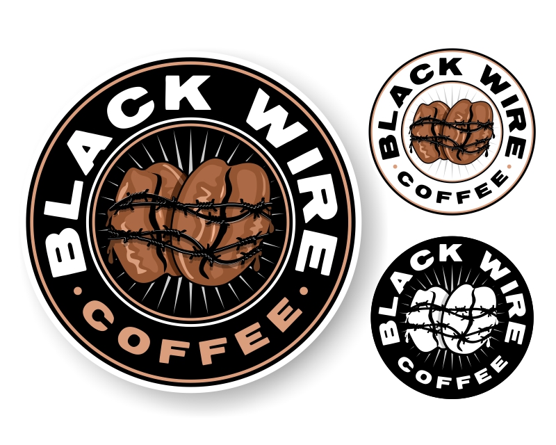 Logo Design entry 2628775 submitted by Armchtrm to the Logo Design for Black Wire Coffee run by michaelsf82