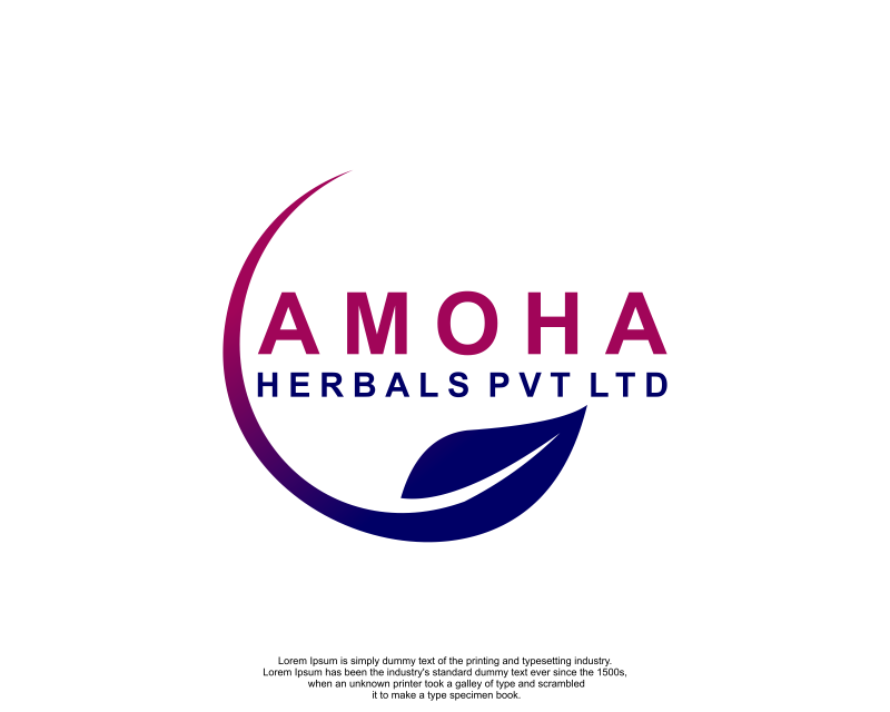 Logo Design entry 2634425 submitted by Intan to the Logo Design for AMOHA run by Sneha10