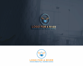 Logo for a River rental home.png