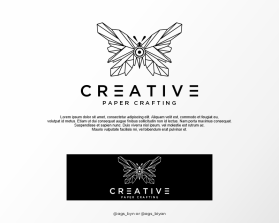 Logo Design Entry 2629793 submitted by DuitMili to the contest for Creative Paper Crafting run by Creativepaper