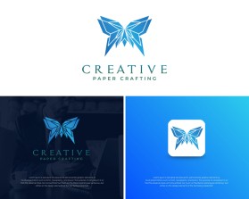 Logo Design Entry 2636543 submitted by mustofa to the contest for Creative Paper Crafting run by Creativepaper