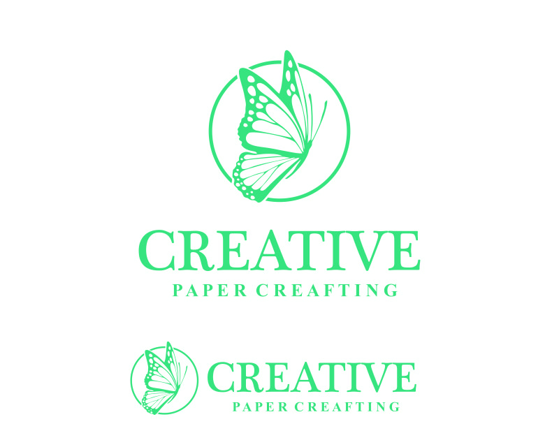 Logo Design entry 2638844 submitted by mustafin to the Logo Design for Creative Paper Crafting run by Creativepaper