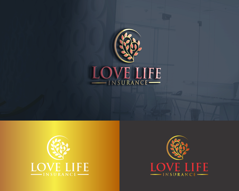 Logo Design entry 2625158 submitted by Erlando to the Logo Design for LOVE LIFE INSURANCE run by Porshia