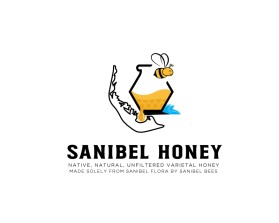 Logo Design entry 2629475 submitted by Monk_Design to the Logo Design for Sanibel Honey run by SanibelHoney