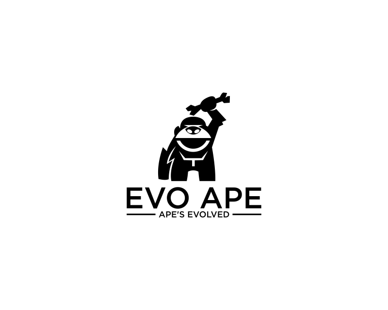 Logo Design entry 2632527 submitted by doa_restu to the Logo Design for EVO APE run by Ryankunkel425