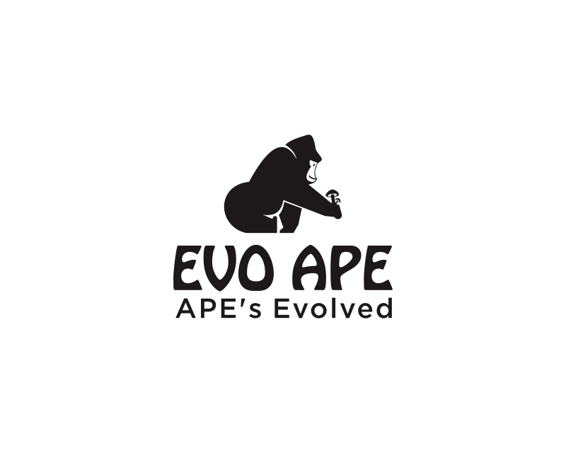 Logo Design entry 2628190 submitted by ikho to the Logo Design for EVO APE run by Ryankunkel425