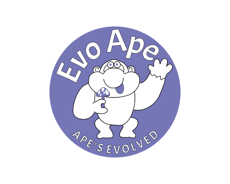 Logo Design entry 2627441 submitted by agusco22 to the Logo Design for EVO APE run by Ryankunkel425
