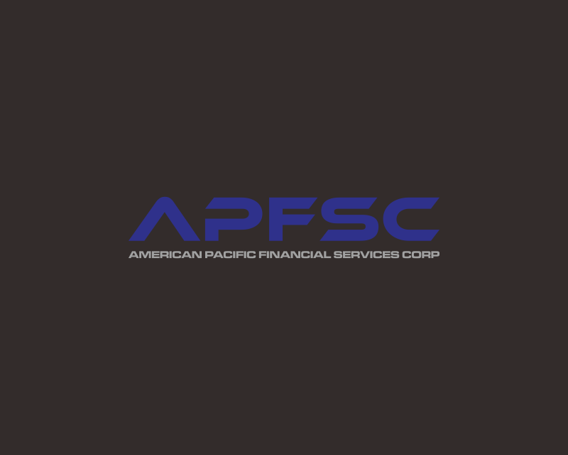 Logo Design entry 2632074 submitted by masngadul to the Logo Design for American Pacific Financial Services Corp. (APFSC) run by meredian