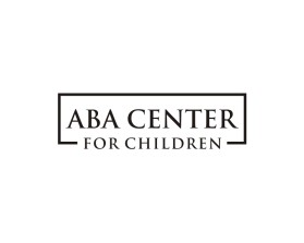 Logo Design entry 2628292 submitted by tysin to the Logo Design for ABA Center for Children run by katir2011