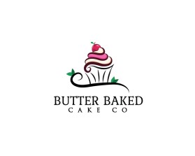 Logo Design Entry 2629240 submitted by Monk_Design to the contest for Butter Baked Cake Co run by Justmade