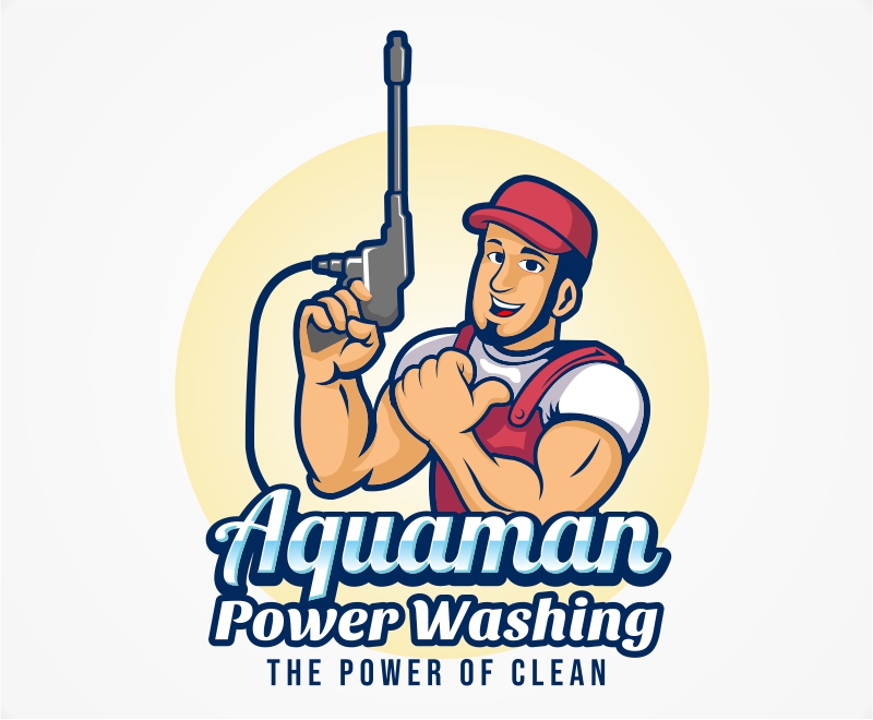Logo Design entry 2631663 submitted by wongsanus to the Logo Design for Aquaman Power Washing run by maxjwellington