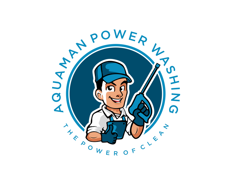 Logo Design entry 2629189 submitted by Kukua to the Logo Design for Aquaman Power Washing run by maxjwellington