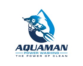 Logo Design Entry 2629438 submitted by Amit1991 to the contest for Aquaman Power Washing run by maxjwellington