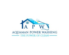 Logo Design Entry 2629136 submitted by z@idan123 to the contest for Aquaman Power Washing run by maxjwellington
